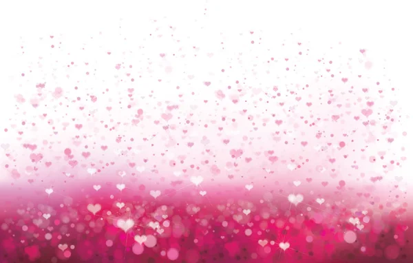 背景のボケ味のピンク — ストックベクタ