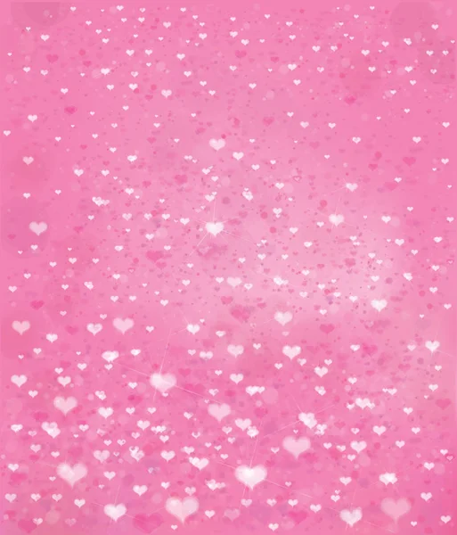 背景のボケ味のピンク — ストックベクタ