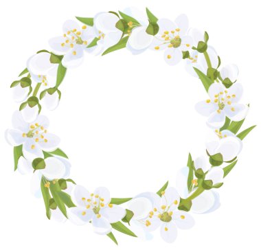 çerçeve çiçek şekil