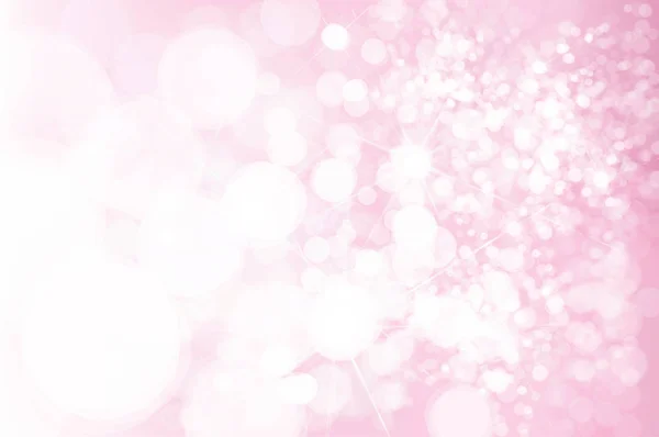 Pink bokeh sparkle — Stock Vector