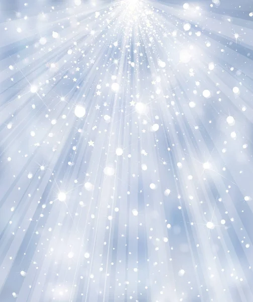 Ljus strålar i himlen — Stock vektor