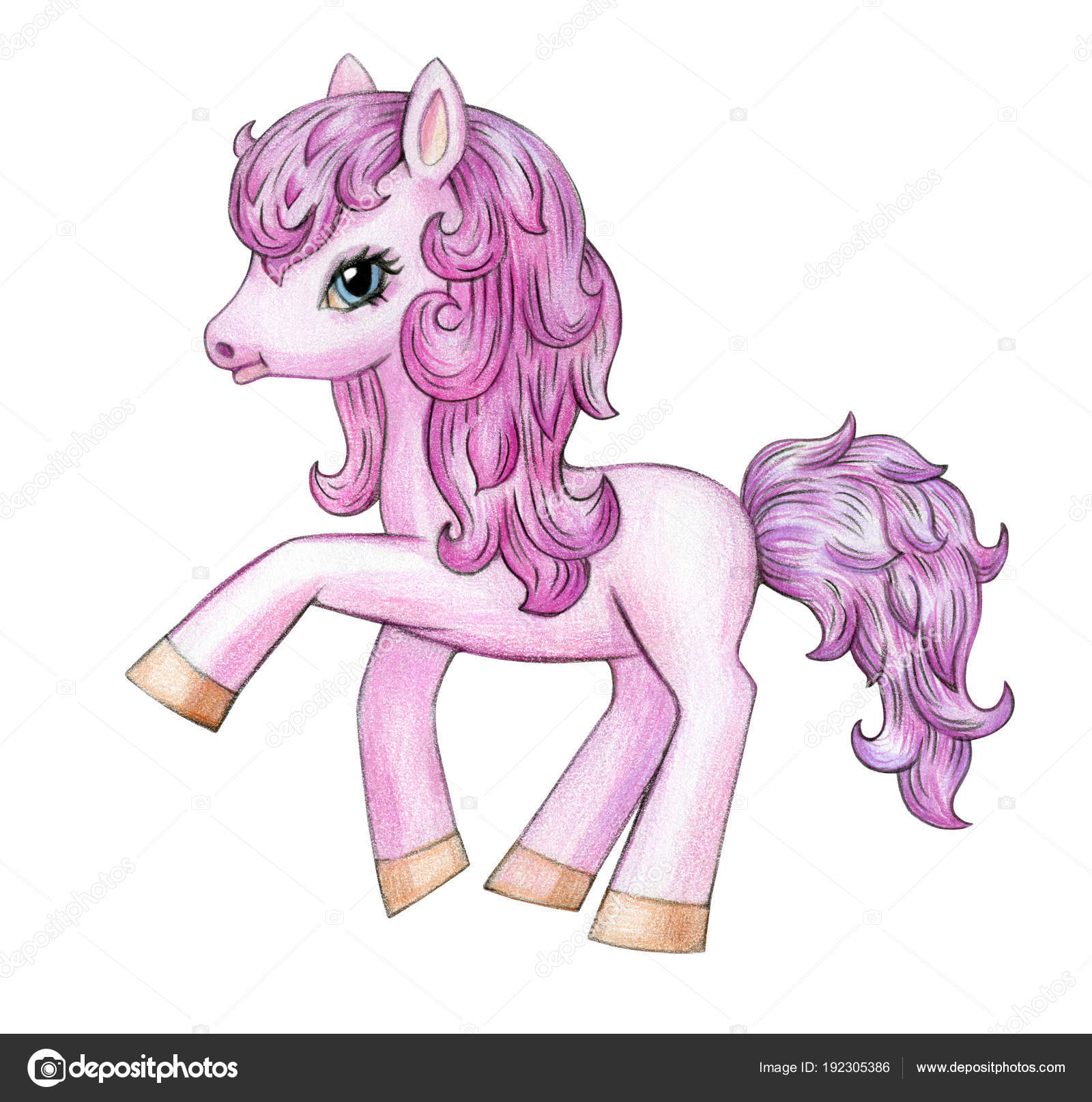 Unicornio de dibujos animados fotos de stock, imágenes de Unicornio de  dibujos animados sin royalties | Depositphotos