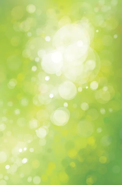緑のベクトルの背景 春の背景 — ストックベクタ
