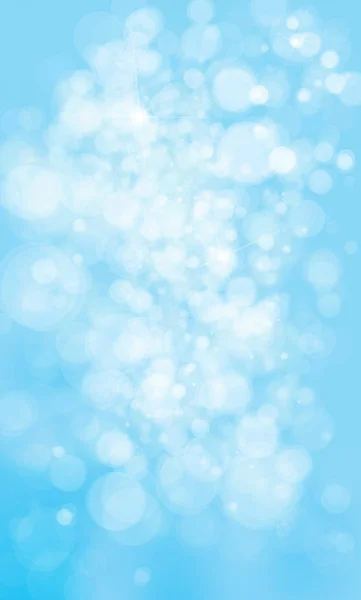 ベクトル青ライトの背景 空の背景 — ストックベクタ
