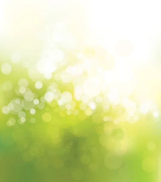 Vektor grün, Licht Hintergrund. Hintergrund: Frühling. — Stockvektor