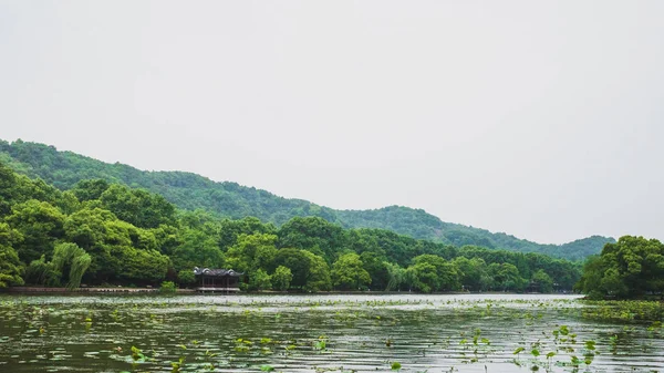Krajina Západního jezera, Hangzhou, Čína — Stock fotografie