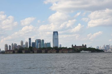 Manhattan şehir manzarası gün zamanında