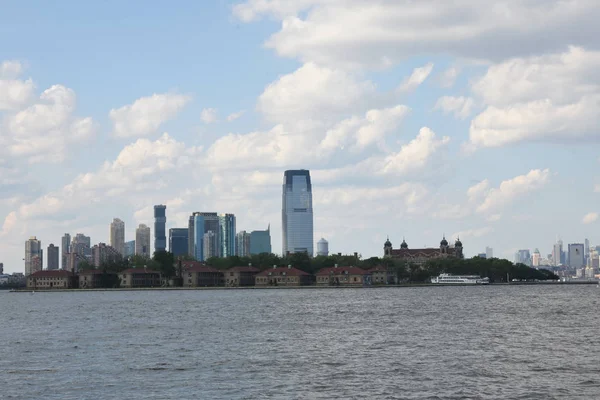 Manhattan şehir manzarası gün zamanında