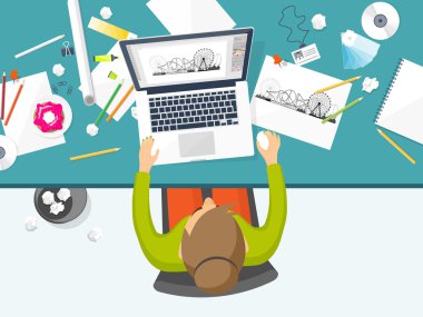 Grafik web tasarım. Çizim ve boyama. Geliştirme. Çizim, eskiz, serbest. Kullanıcı arabirimi. UI. Bilgisayar, dizüstü bilgisayar.