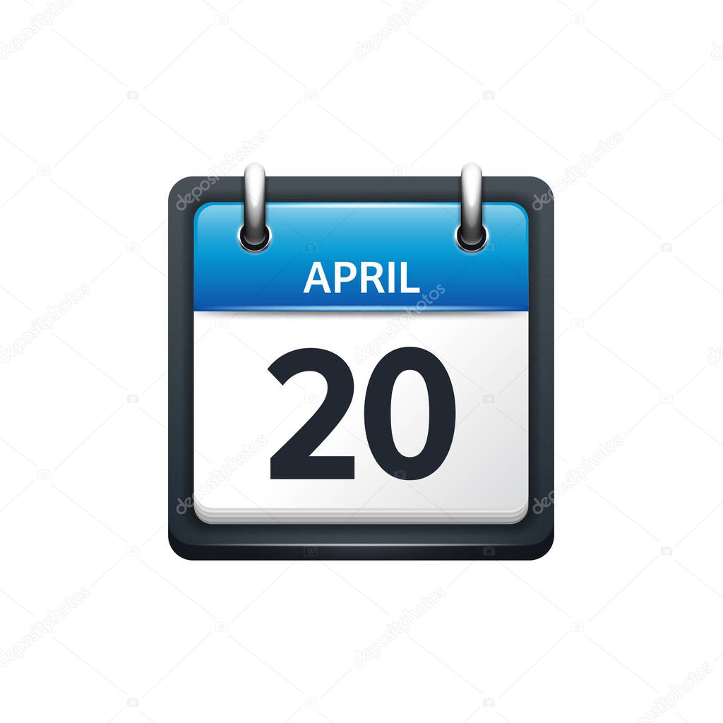 Résultat de recherche d'images pour "20 avril image calendrier"