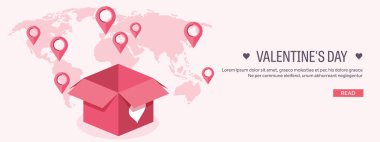 Vektör çizim. Düz arka plan kutusu ve el ile. Aşk, kalpleri. Sevgililer günü. Benim sevgilim olmak. 14 Şubat. İleti.