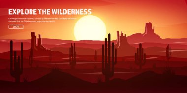 Çöl gezisi. Aşırı turizm ve seyahat. Doğaya geri. Sands.Exploring Afrika. Horizont hattı ile gökyüzü, yıldızlar. Mountaines, uçan kuşlar. Develer.