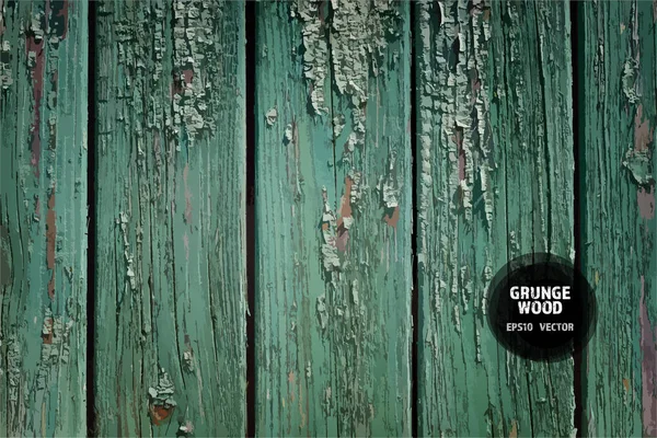 Houten grunge textuur. Natuurlijke oude houten achtergrond. — Stockvector
