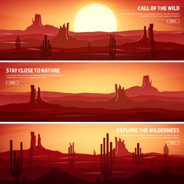 Çöl gezisi. Aşırı turizm ve seyahat. Doğaya geri. Sands.Exploring Afrika. Horizont hattı ile gökyüzü, yıldızlar. Mountaines, uçan kuşlar. Develer.