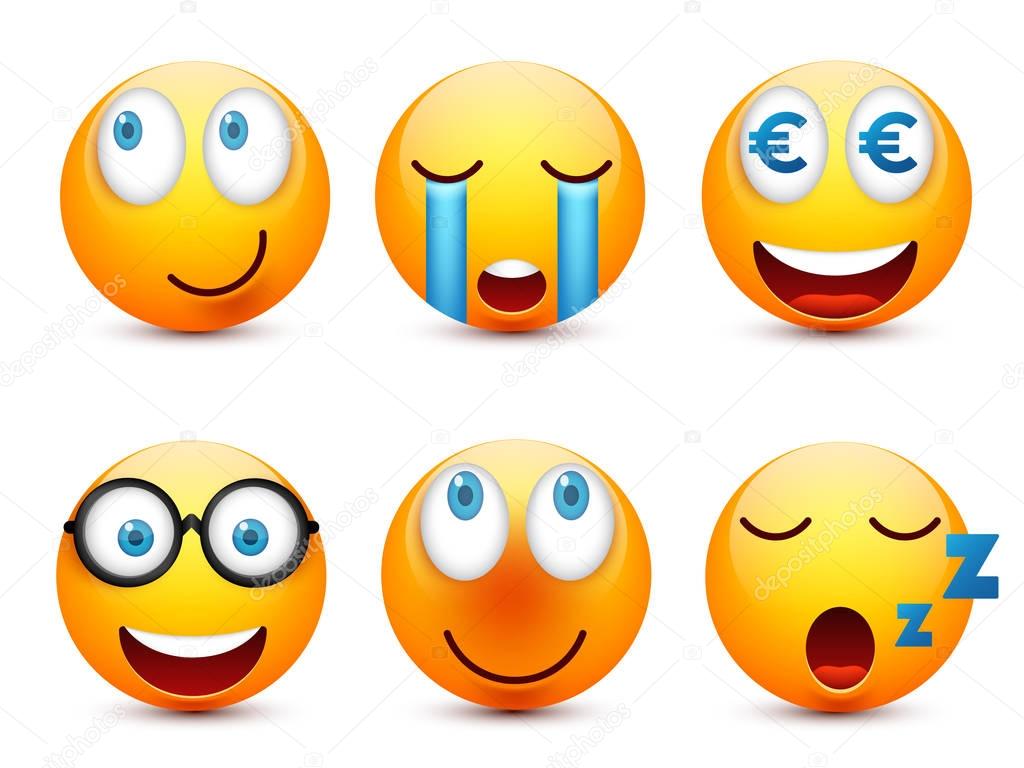 Imágenes: animadas de caritas de emociones | Carita sonriente con ojos