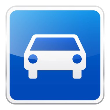 Beyaz zemin üzerine mavi yol işaret. Yol trafik kontrolü. Lane kullanım. Düzenleyici işareti. Sokak.