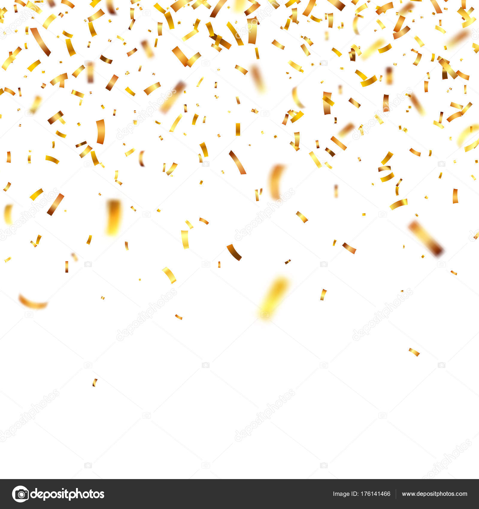 New Years Confetti Background
