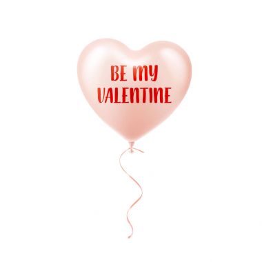 Kırmızı 3d Balonlu Sevgililer s gün arka plan. Kalp şekli. Şubat 14, aşk. Romantik düğün tebrik kartı. Kadınlar s, anne s gün.