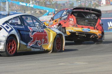 Joni Wiman 31 ve Steve Arpin 00, sırasında pozisyon için savaş