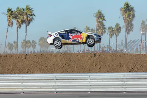 Sebastian Eriksson 93, drives a Honda Civic car, during the Red — Stock Photo, Image