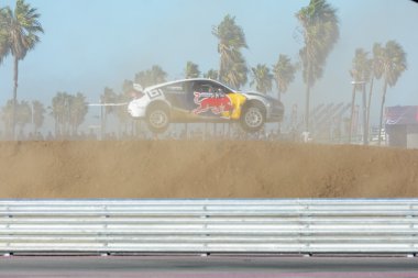 Sebastian Eriksson 93 kırmızı sırasında bir Honda Civic araba sürücüler 