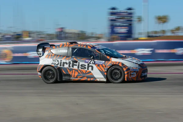 James Rimmer 25, kör en Grc Lites bil, under Red Bull Glo — Stockfoto