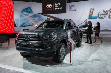 Toyota Tacoma ekranda