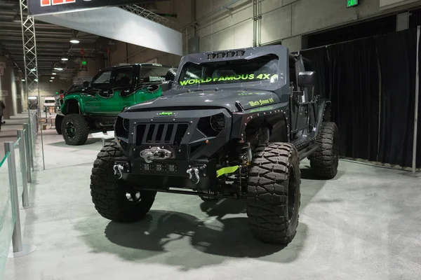 Jeep personalizzata in mostra — Foto Stock