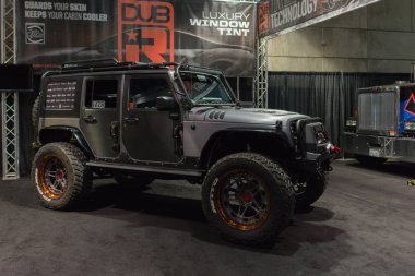 Ekranda özelleştirilmiş Jeep