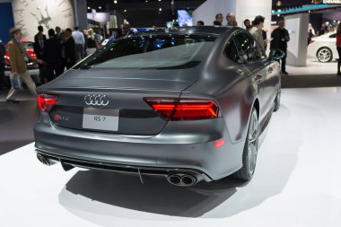 Audi Rs7 ekranda