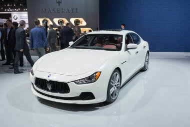 Maserati Ghibli ekranda