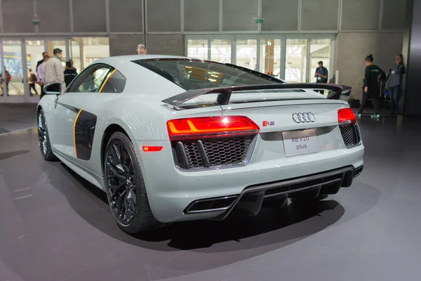 AUDI R8 V10 Plus on display — Stock Photo, Image