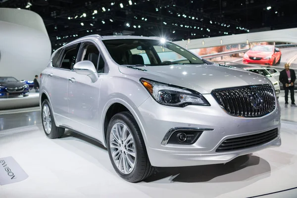 Buick Envision на выставке — стоковое фото