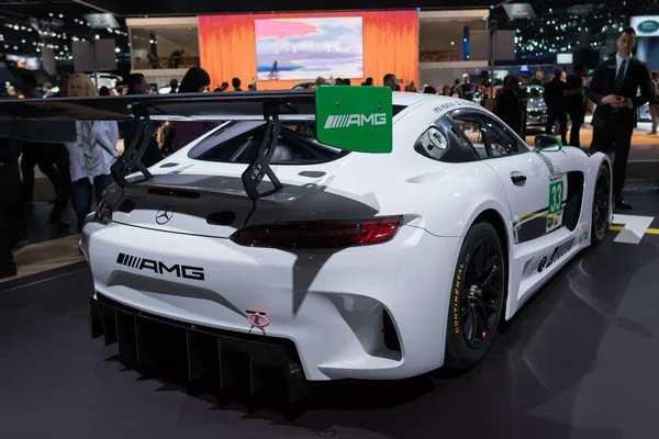 Mercedes-AMG gt3-Rennwagen — Stockfoto