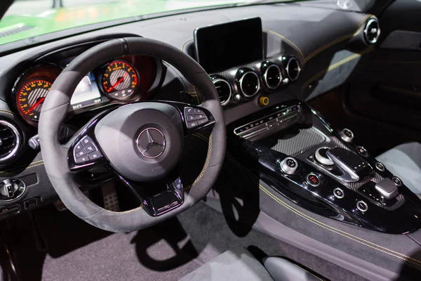 Интерьер Mercedes-Benz GTR — стоковое фото