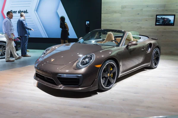 Porsche 911 Turbo on display — Stock Photo, Image