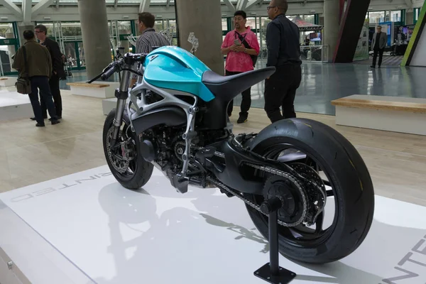 Superbike mit 3D-Druck — Stockfoto