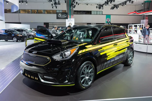 Kia Niro em exibição — Fotografia de Stock