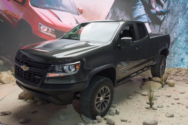 Chevrolet Colorado ekranda