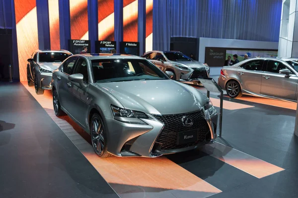 Lexus showroom on display — Stock Photo, Image