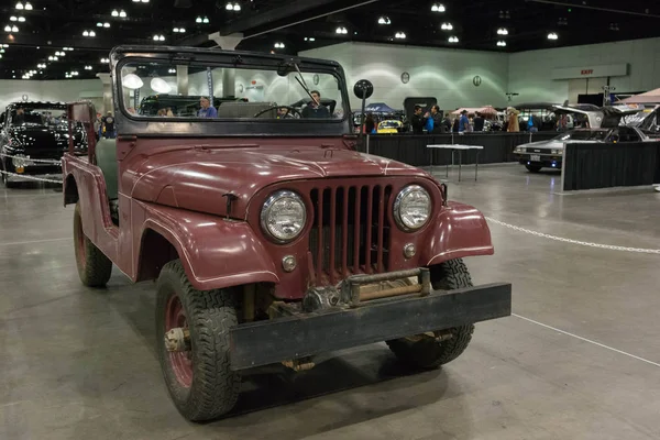 Prezidenta Reagana 1962 Willys Jeep Cj-6 — Stock fotografie