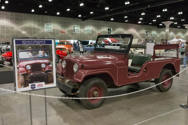 Başkan Reagan'ın 1962 Willys Jeep Cj-6 — Stok fotoğraf