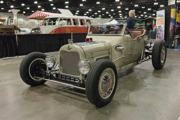 Coche clásico vintage V8 descapotable — Foto de Stock