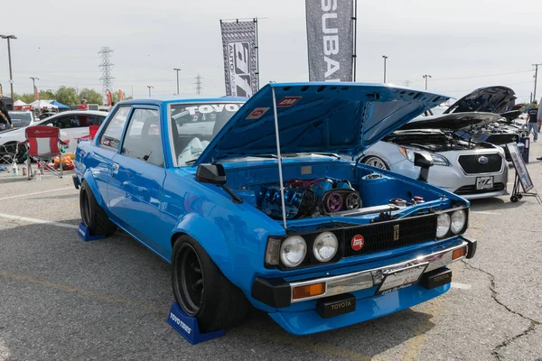 Toyota Corolla modificata in esposizione — Foto Stock