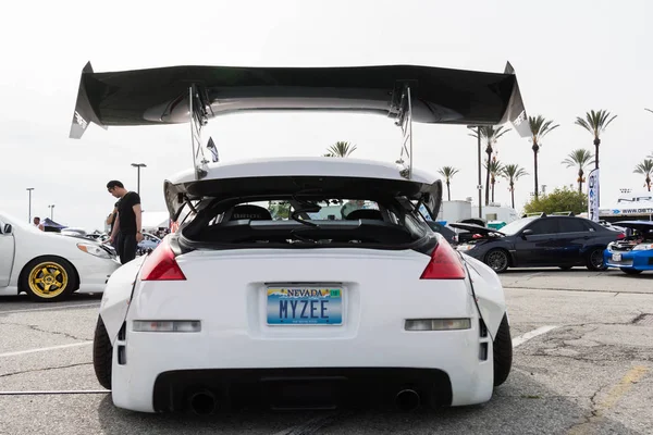 Nissan 370z ekranda — Stok fotoğraf