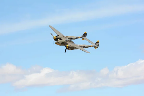 Lockheed P-38j Lightning tentoongesteld — Stockfoto