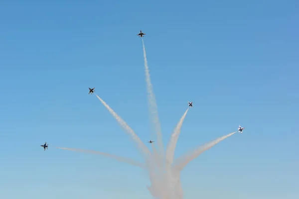미국 공군 Thunderbirds — 스톡 사진