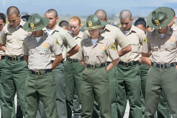 Los Angeles County Sheriffs Explorers — Stock Photo, Image