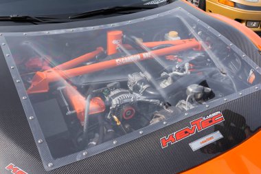 Eski araba alt ekranda ayrıntılarını kapatın