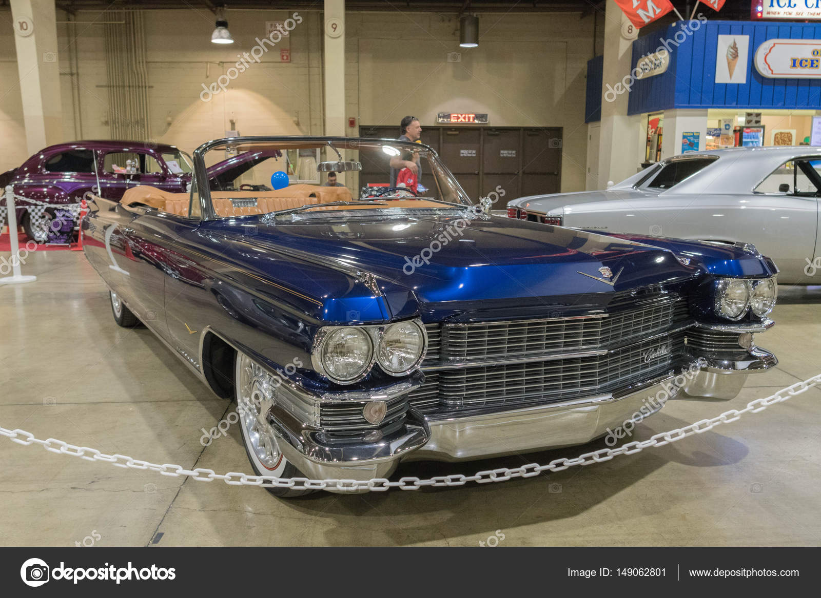 Cadillac Eldorado Convertible On Display Stock Editorial Photo